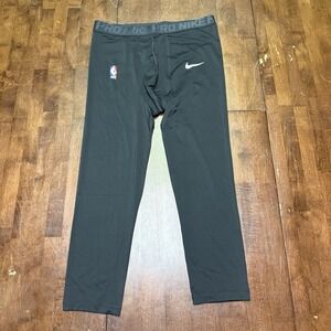 Nike Pro NBA Compression Tights 2XL-Tall AA0751-010 Mens Triple Black Basketball